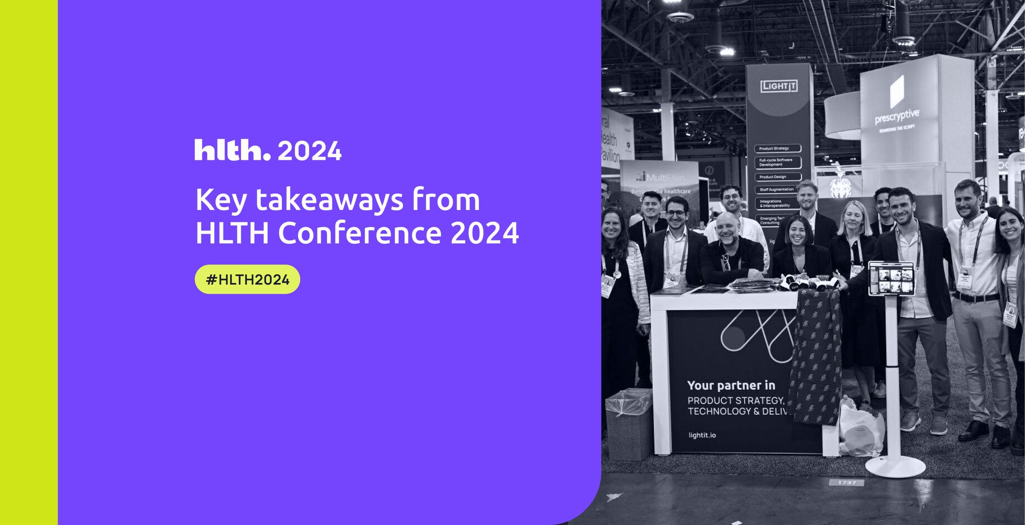 HLTH 2024 Lightit’s recap and takeaways of HLTH conference