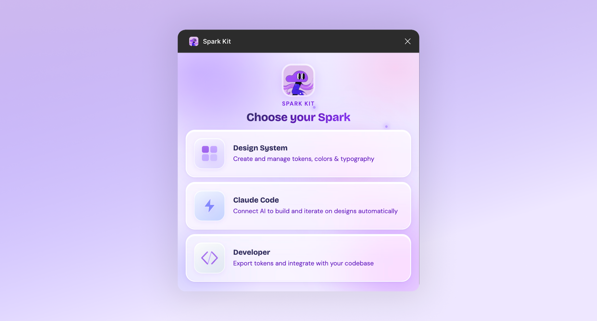 how Spark Kit looks