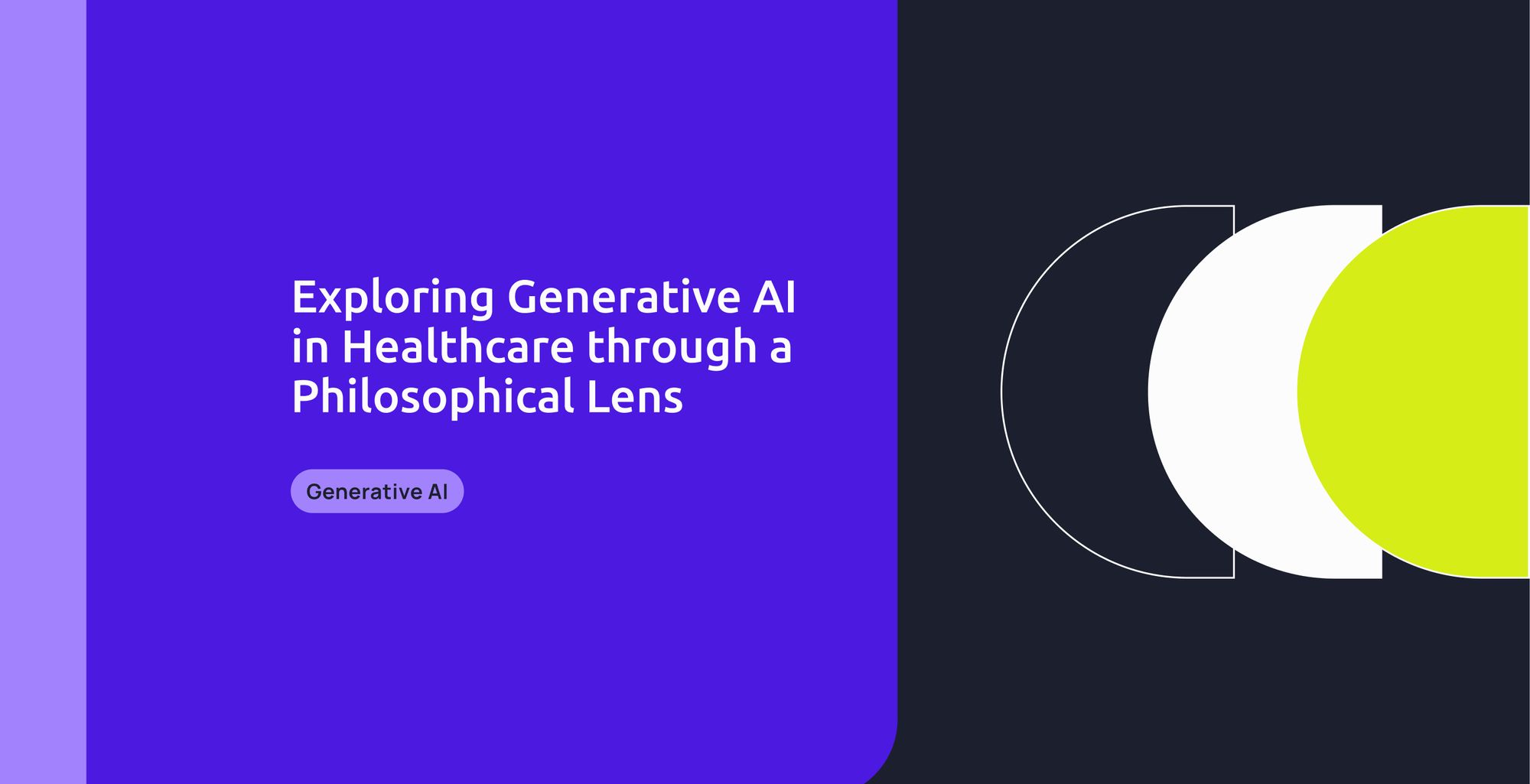 Exploring Generative AI in Healthcare through a Philosophical Lens